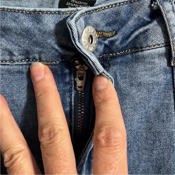 Ashley Stewart Light Wash Flare Jeans Size: 10 - Picture 5 of 8